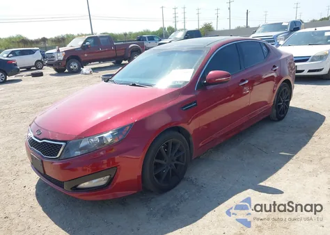 2012 Kia Optima Sx z USA, uszkodzony, nr VIN 5XXGR4A62CG004469